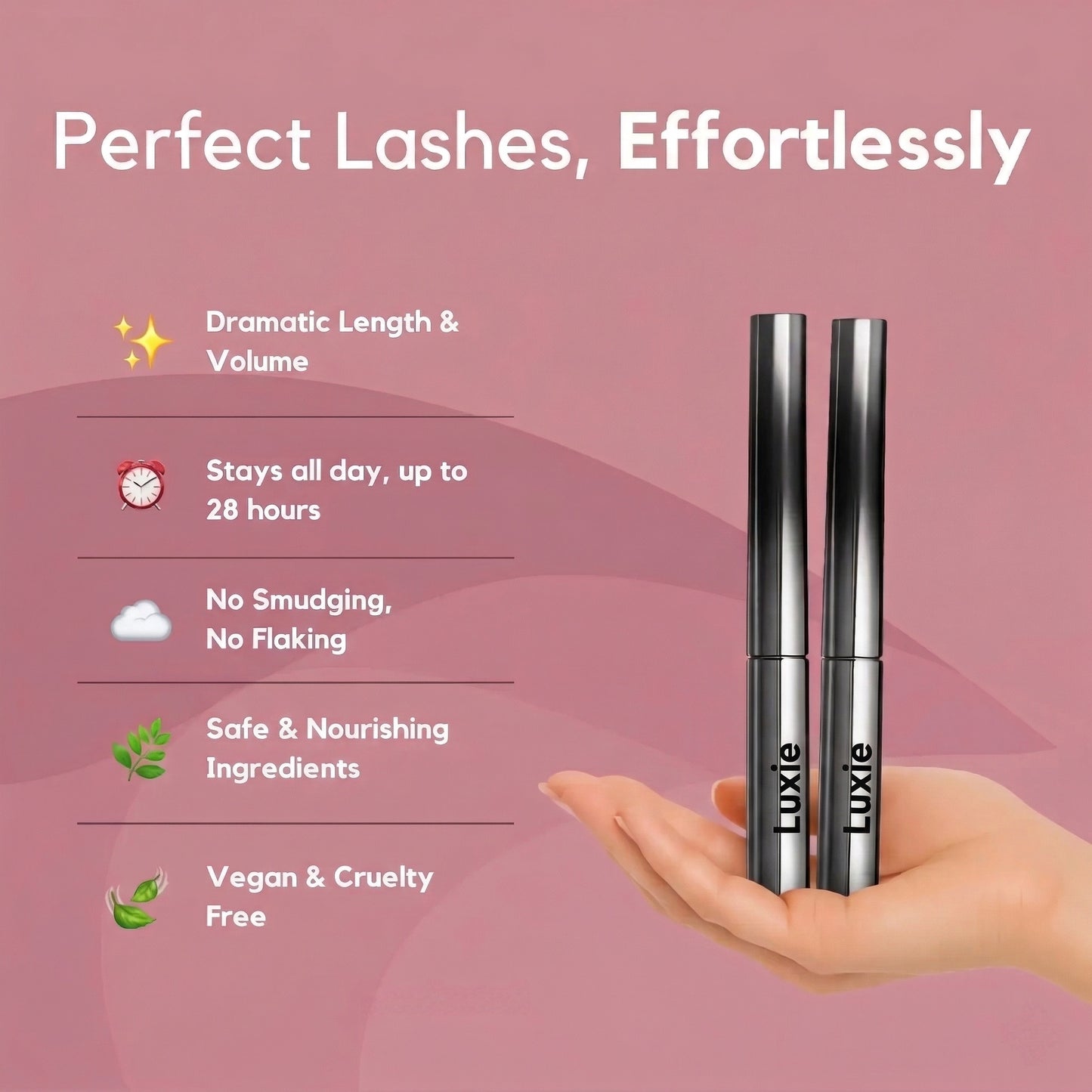 Luxie Metal Wand Mascara